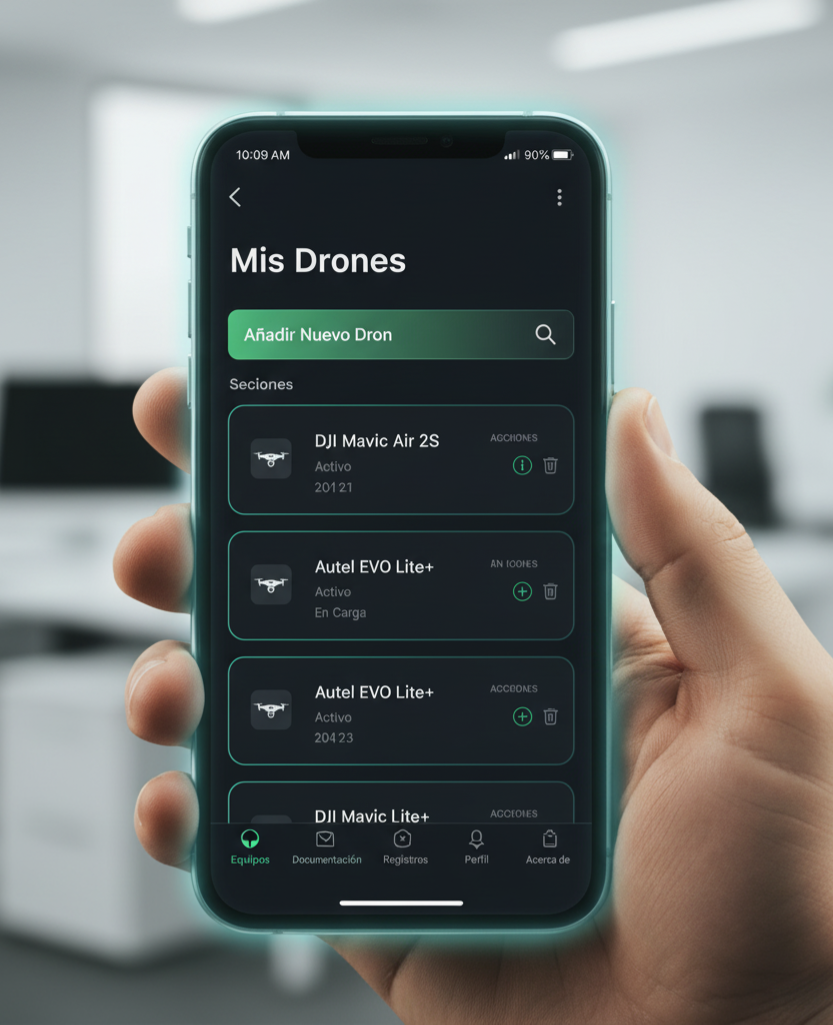 Mockup App Flota